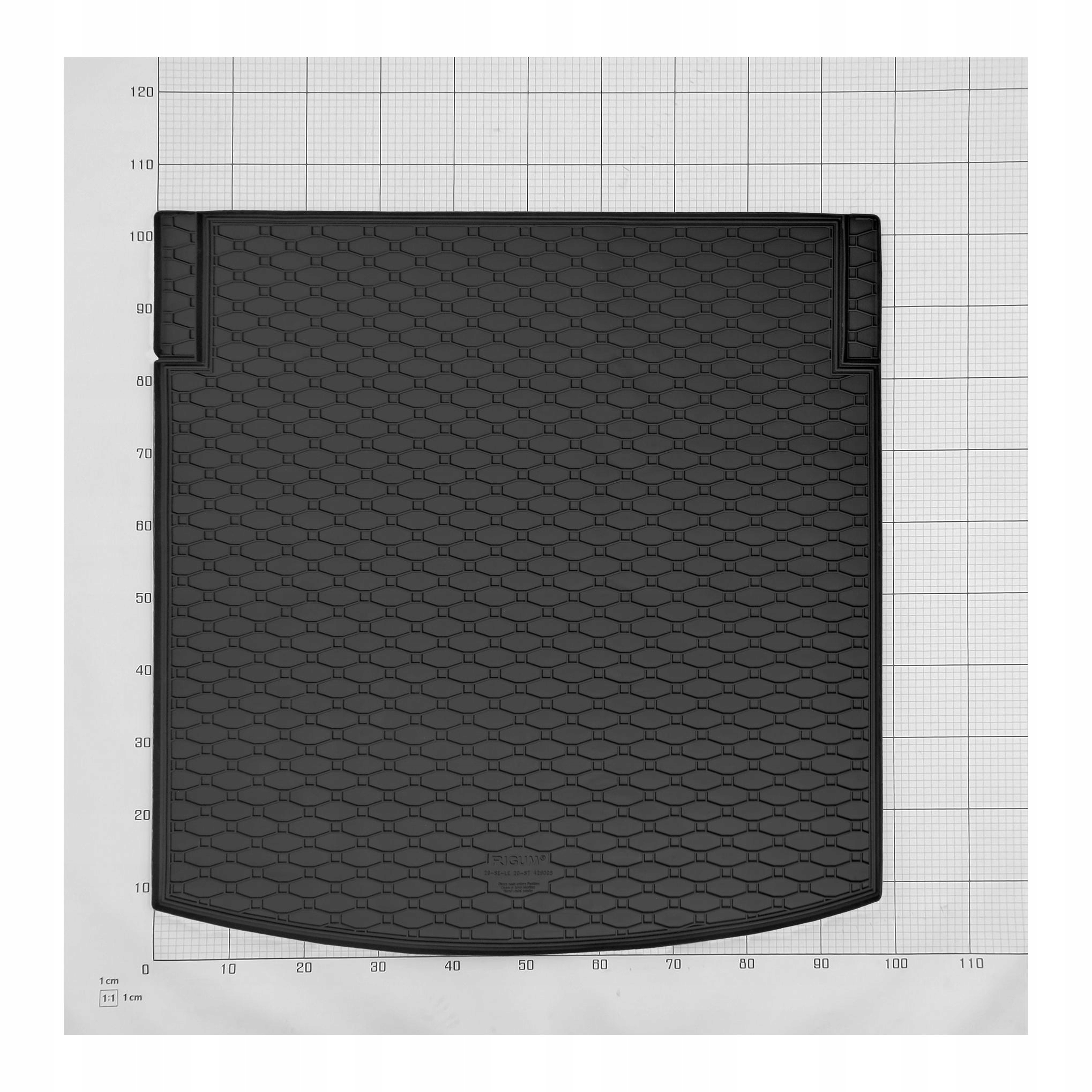 Zestaw dywaników do VW Golf VIII Variant od 2021 Materiał guma