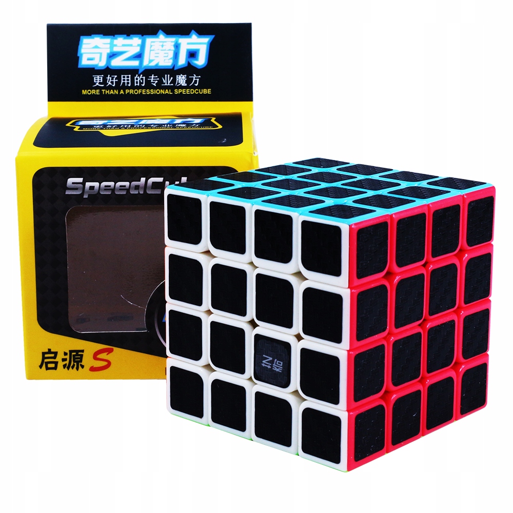 

QiYi QiYuan S 4x4x4 Carbon Bright/Black