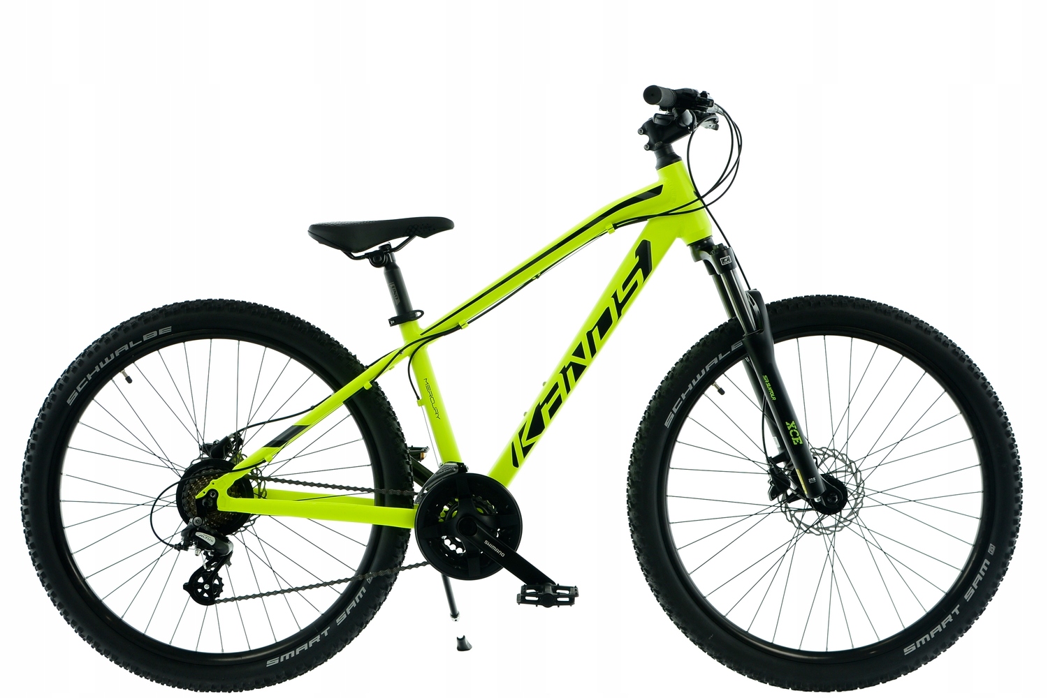 Rower Mtb Kands Mercury rama 15 cali koło 27,5 " Żółty 2025
