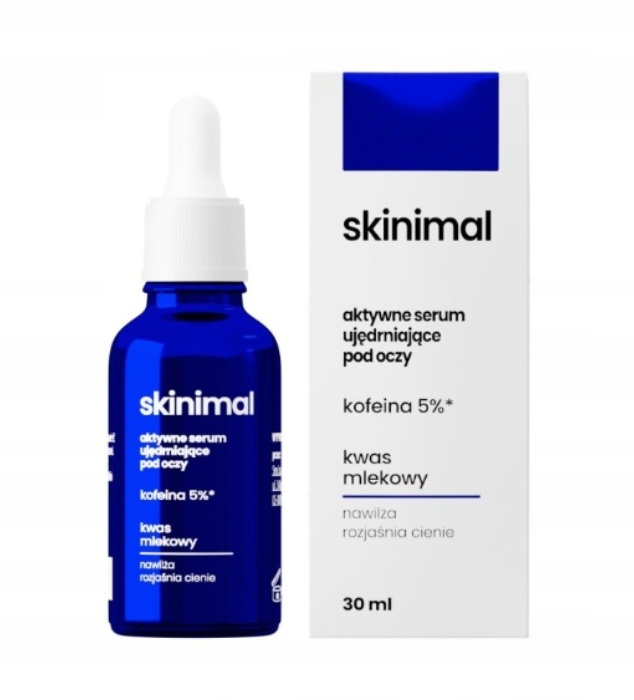 

Skinimal Serum Ujędrniające Pod Oczy kofeina 5%
