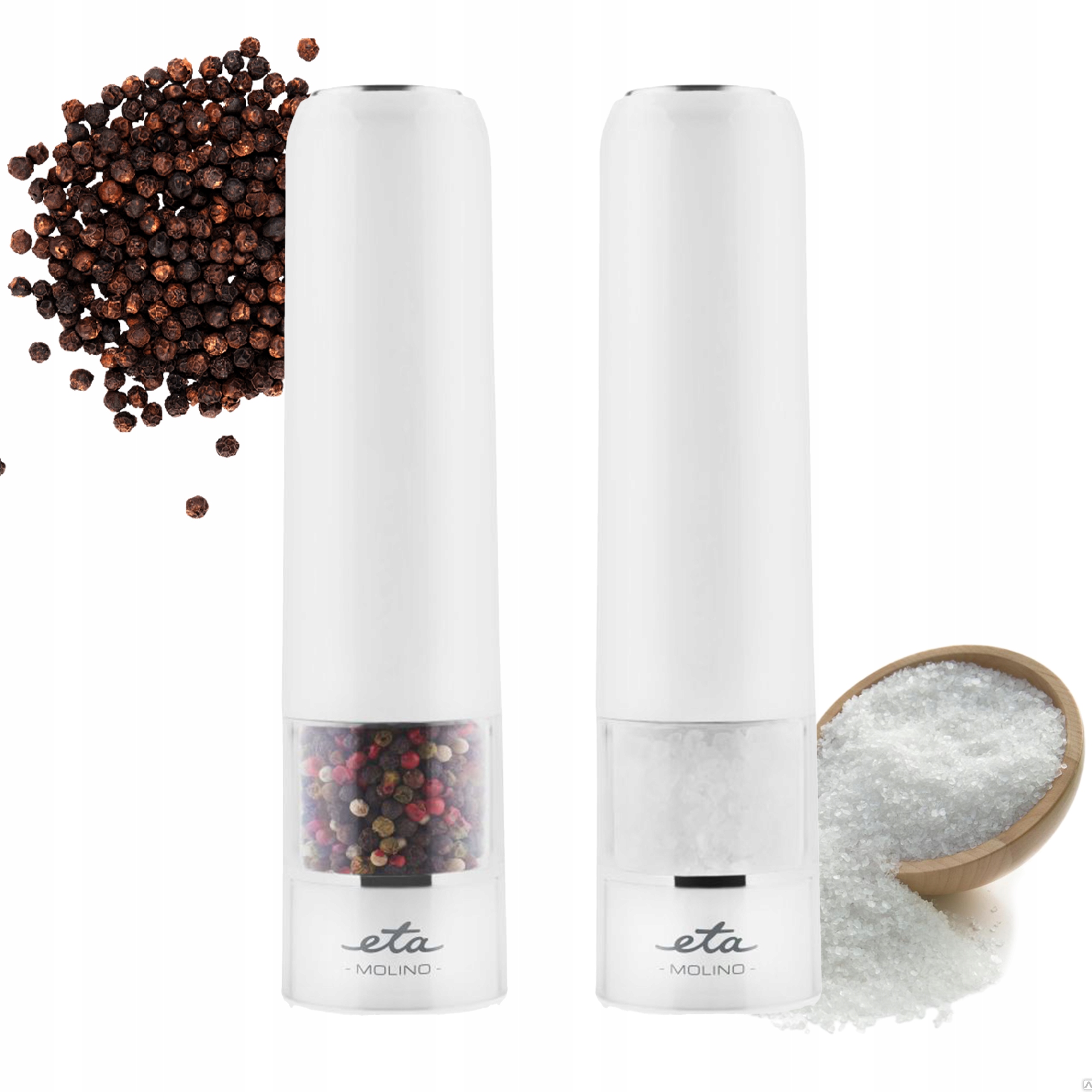 

Młynek Do Pieprzu Soli Elektryczny Zestaw 2 Sztuki