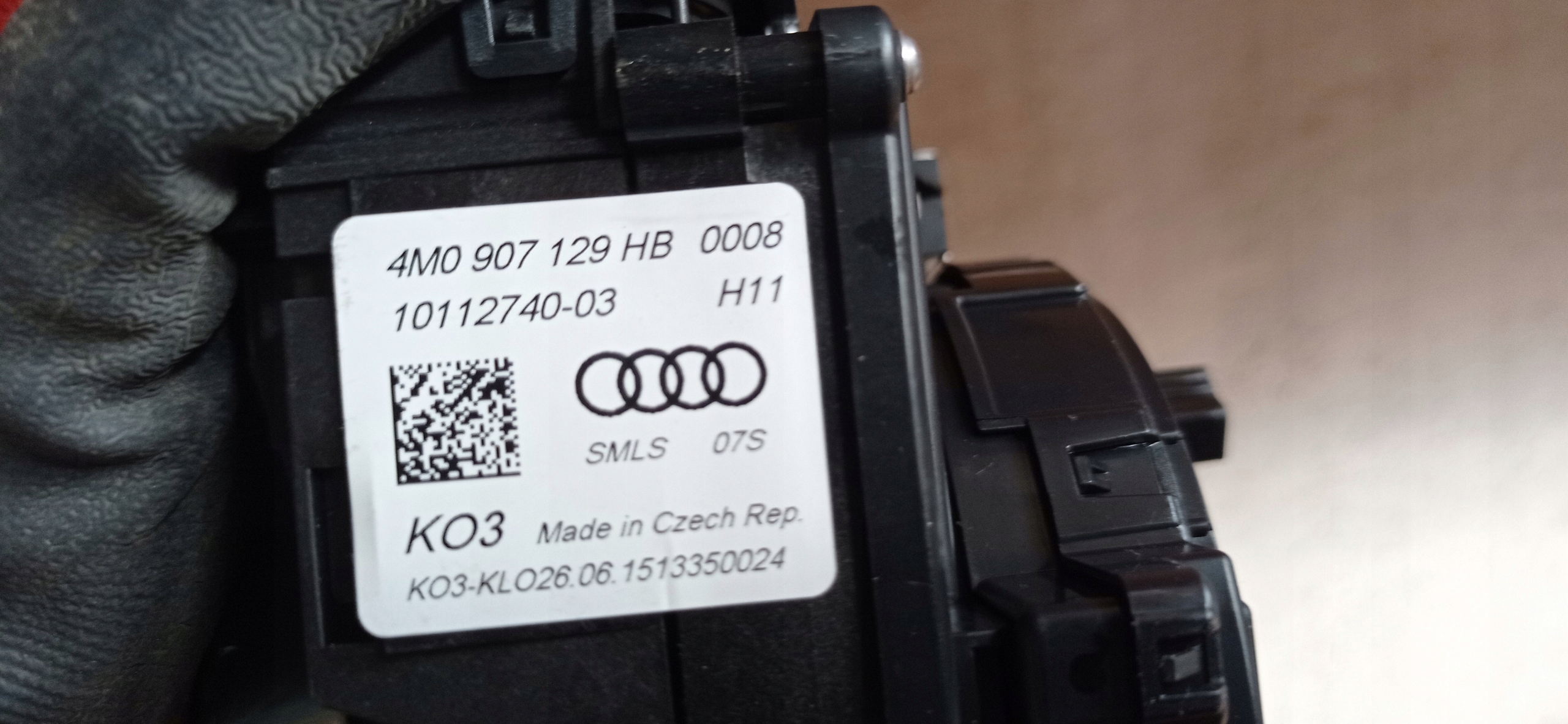 Commodo essuie glace 4M0907129HB AUDI A4 A5 8W BDB!!