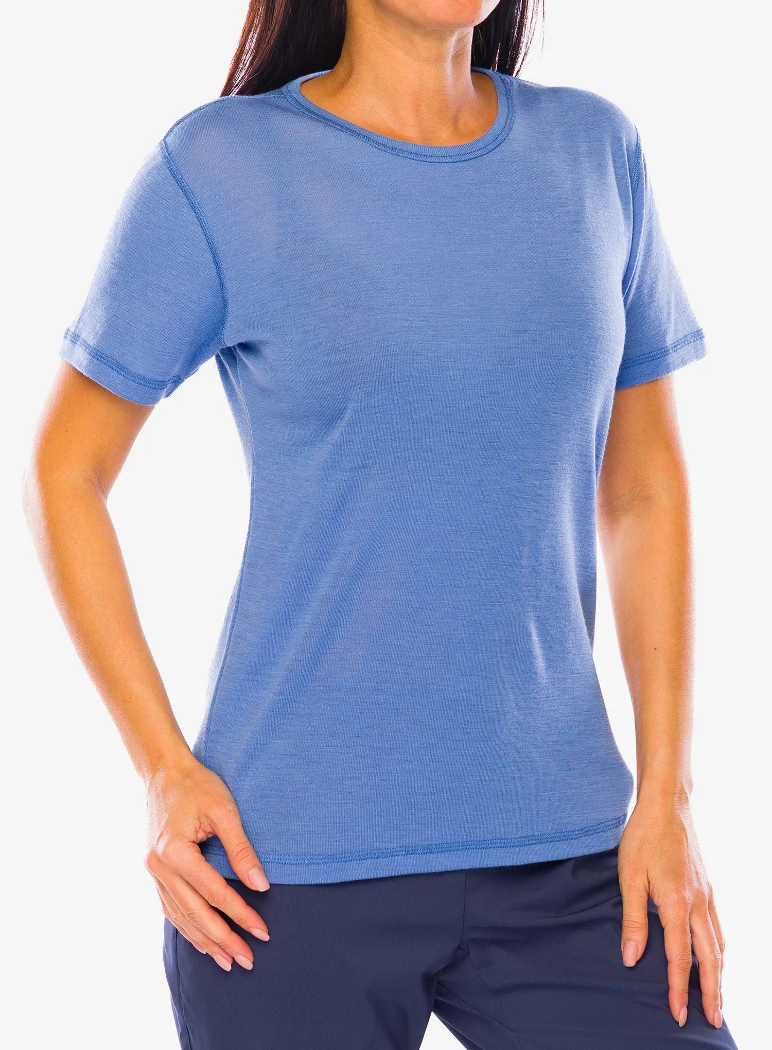 Dámské termoaktivní tričko Dovre Wool T-shirt modré L