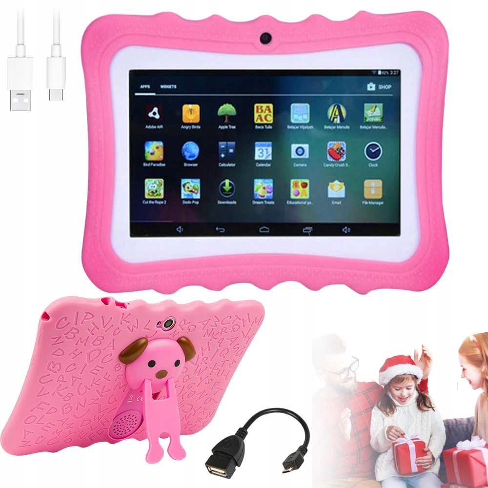 Tablet Pro Děti 7" Dotykový Tablet 32GB Wifi Vysoká Kvalita