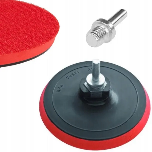 Tarcza Dysk Szlifierski Na Rzep 150mm+ Adapter