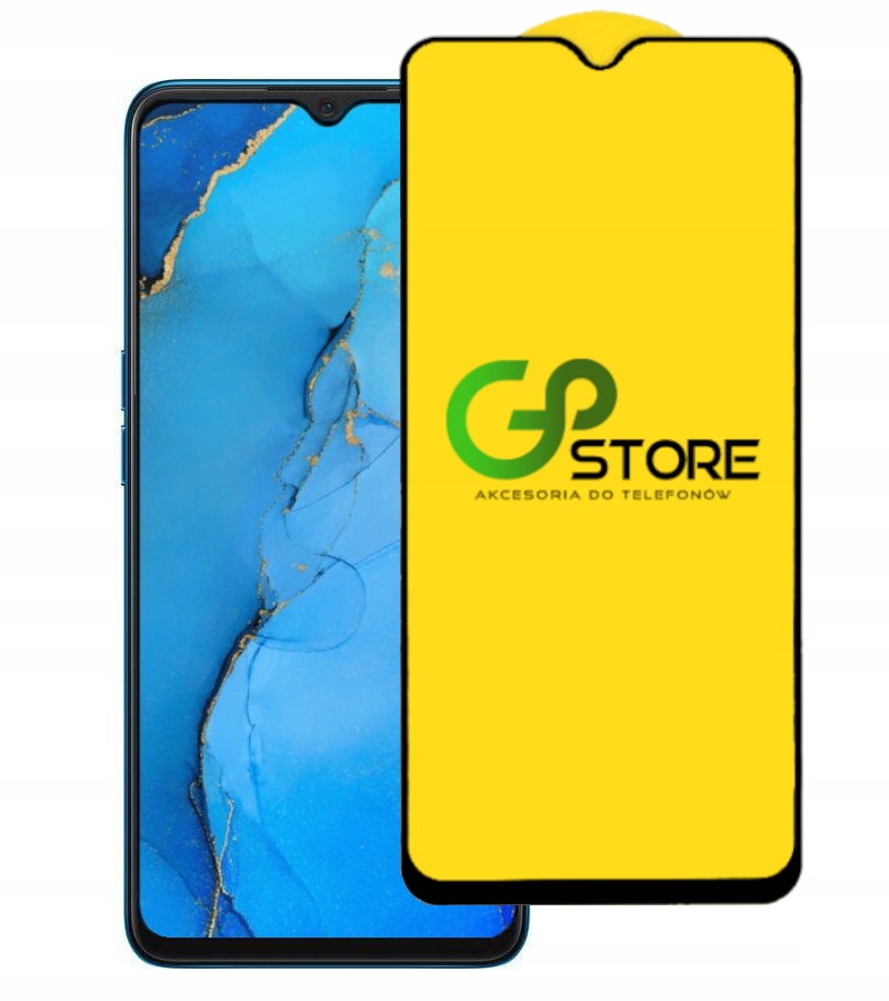 

Szkło hartowane 5D na do Oppo Reno3
