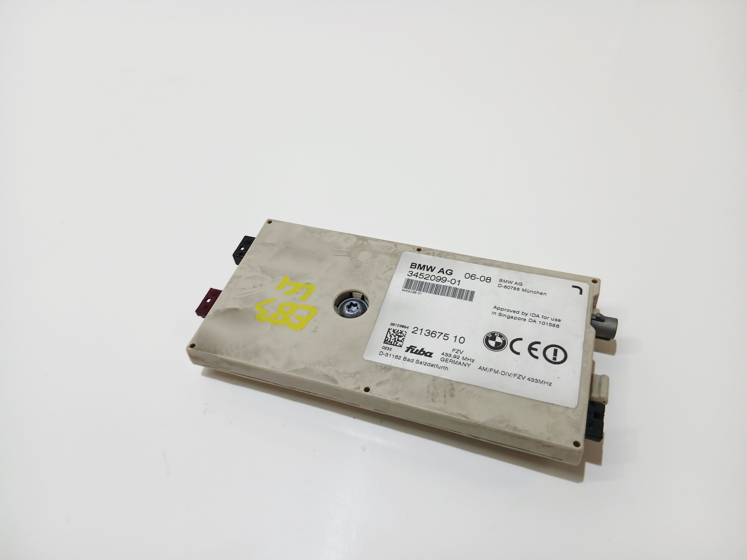 antenna amplifier DIVERSITY BMW X3 E83 LCI OE 3452099 (0006001)