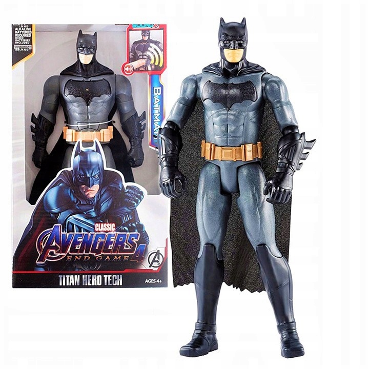 BATMAN DUŻA FIGURKA 30 CM DŻWIĘK ŚWIATŁO LED