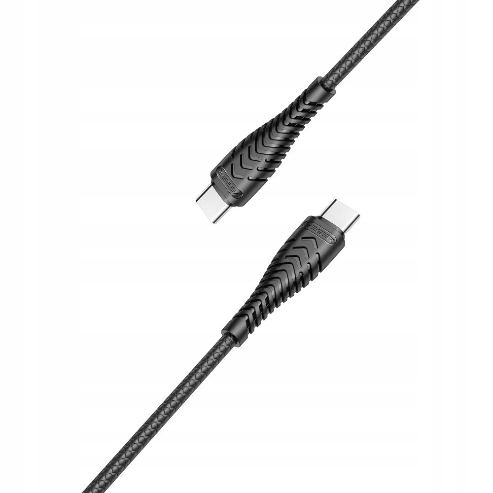 Veger kabel Typ C do Typ C Pd 3A 60W V106 1,2 m czarny