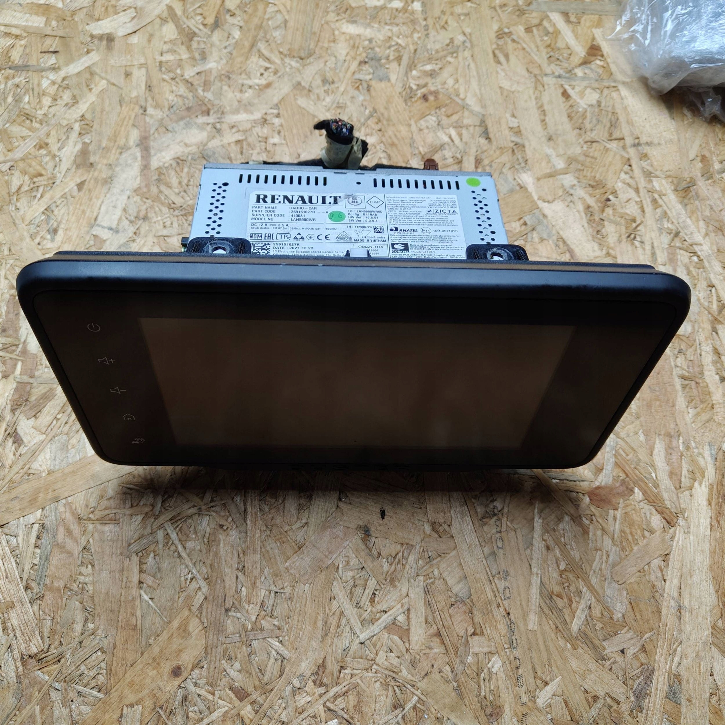 display Dacia Duster II 259151627R