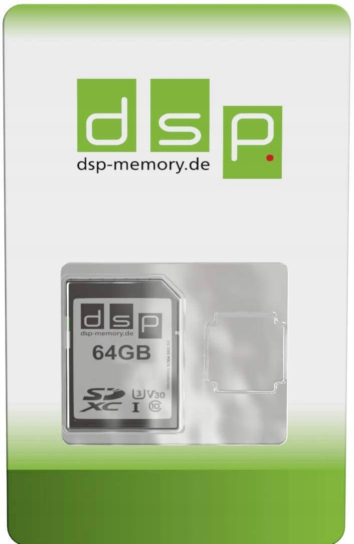 DSP карта пам'яті SD SDXC 64 ГБ U3 V30 C10 UHS-я Card Capacity 64 ГБ