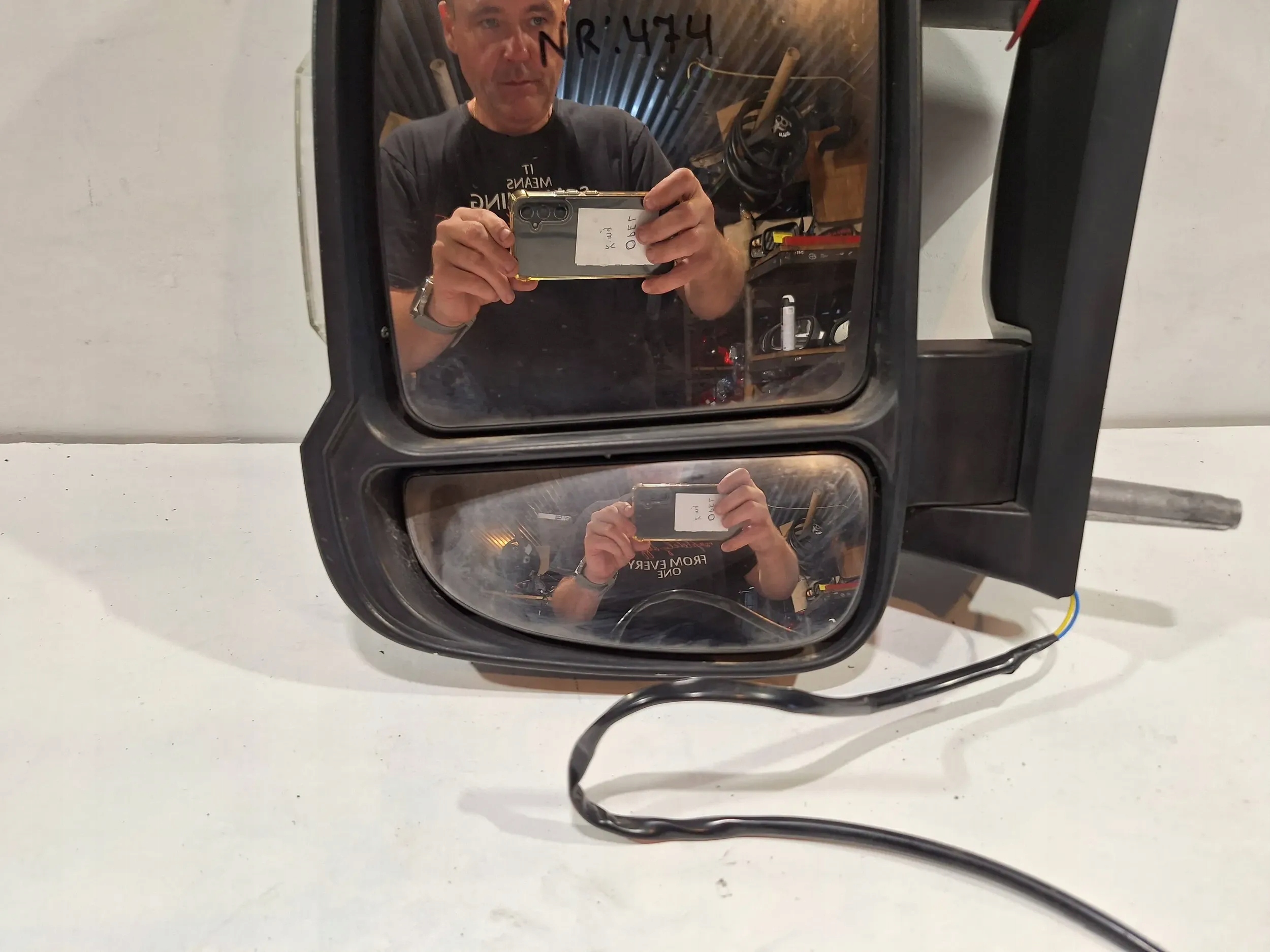 mirror exterior left Fiat Ducato III 06- 2PIN EU