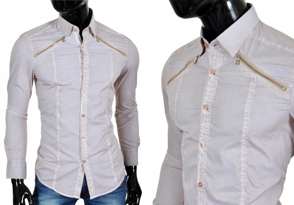 Košile Mondo Exclusive Casual Slimfit stínovaná
