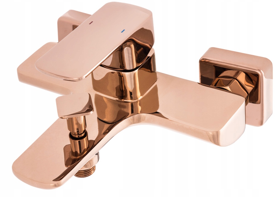 Cubic Rose Gold Vaňová Batéria Štvorcová Kohútiková