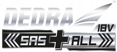 DEDRA KOMPAKTOWY KLUCZ UDAROWY BEZSZCZOTKOWY 350NM 1/2" 18V DED7153 SAS+ Prędkość obrotowa 2500 obr./min