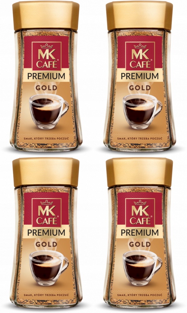 Kawa rozpuszczalna Mk Cafe Gold 175g x4