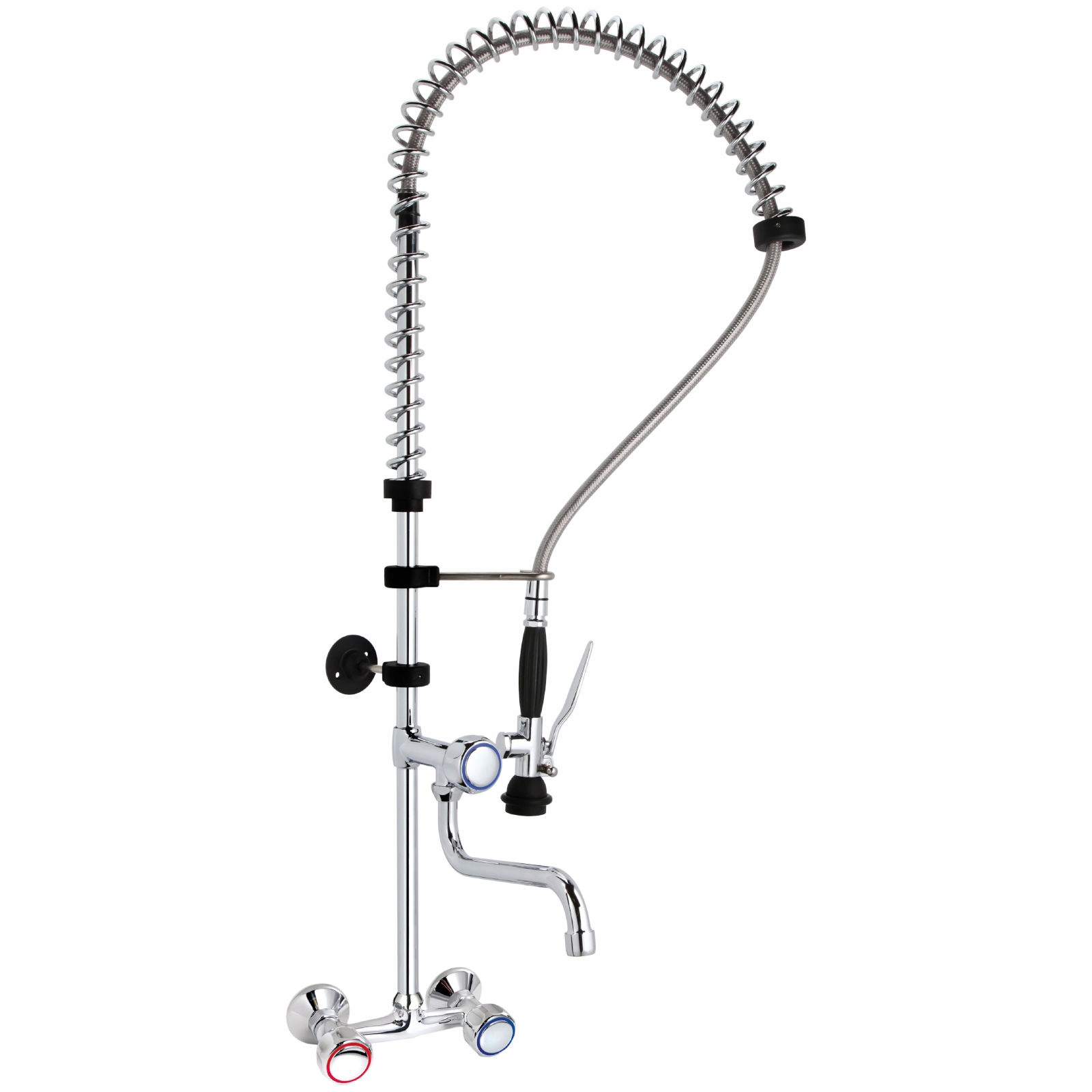 Kuchyňská Baterie S Výtokem A Sprchou Pro Gastronomickou Stěnu Hendi