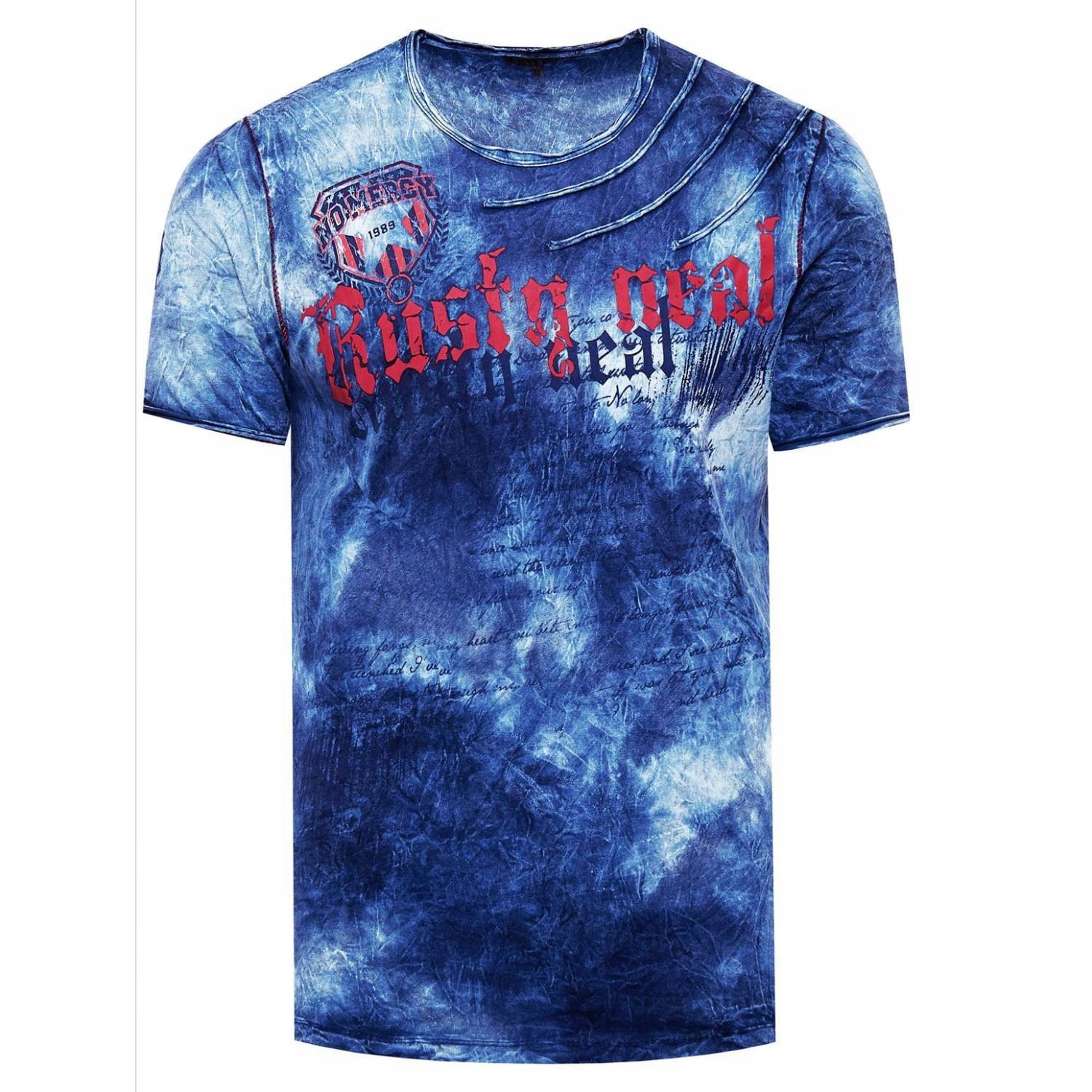 Rusty Neal tričko pánské 15156-1 regular fit L tmavě modrá
