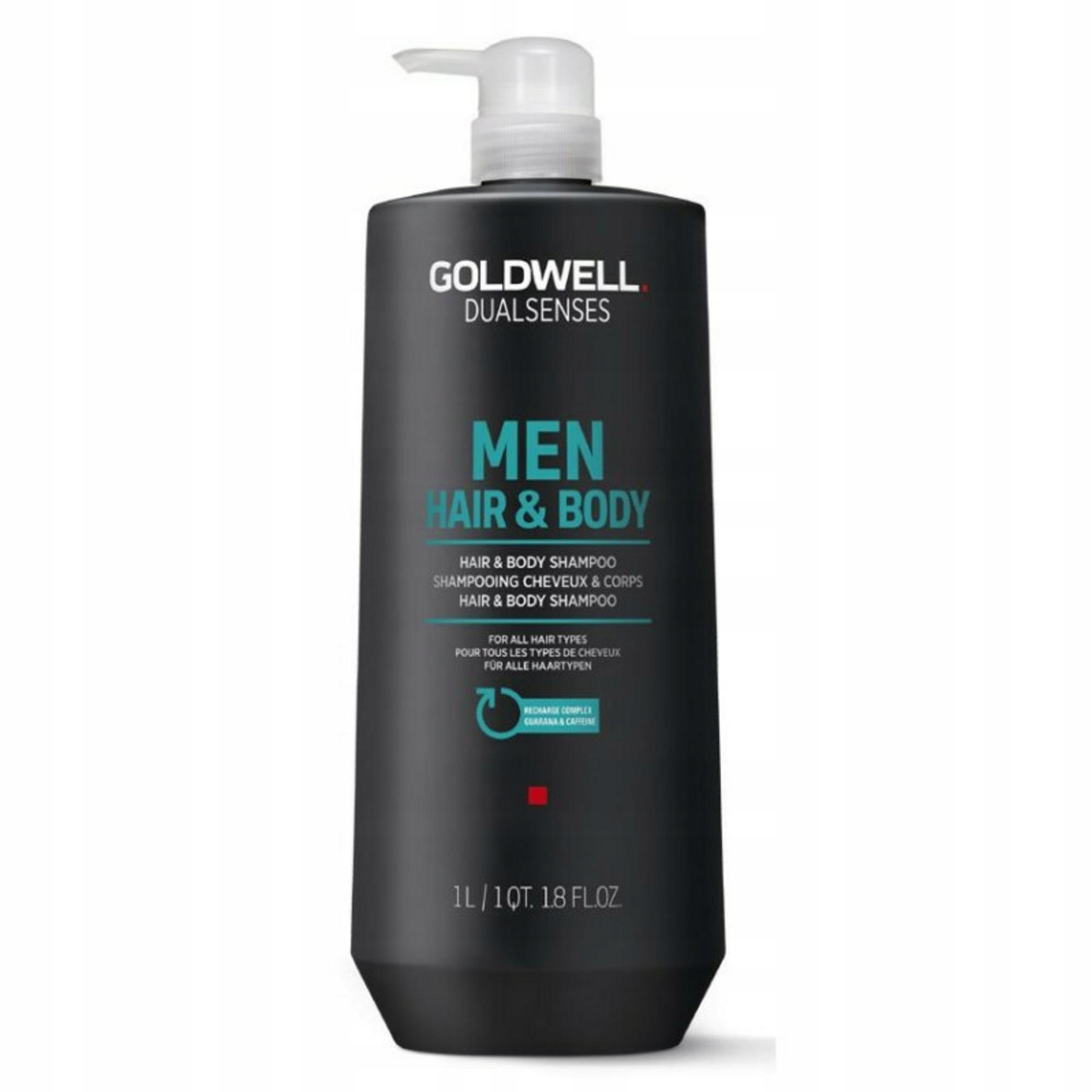 Goldwell, Dualsenses Men, Aromatic, Sprchový gel a šampon 2 v 1, 1000 ml