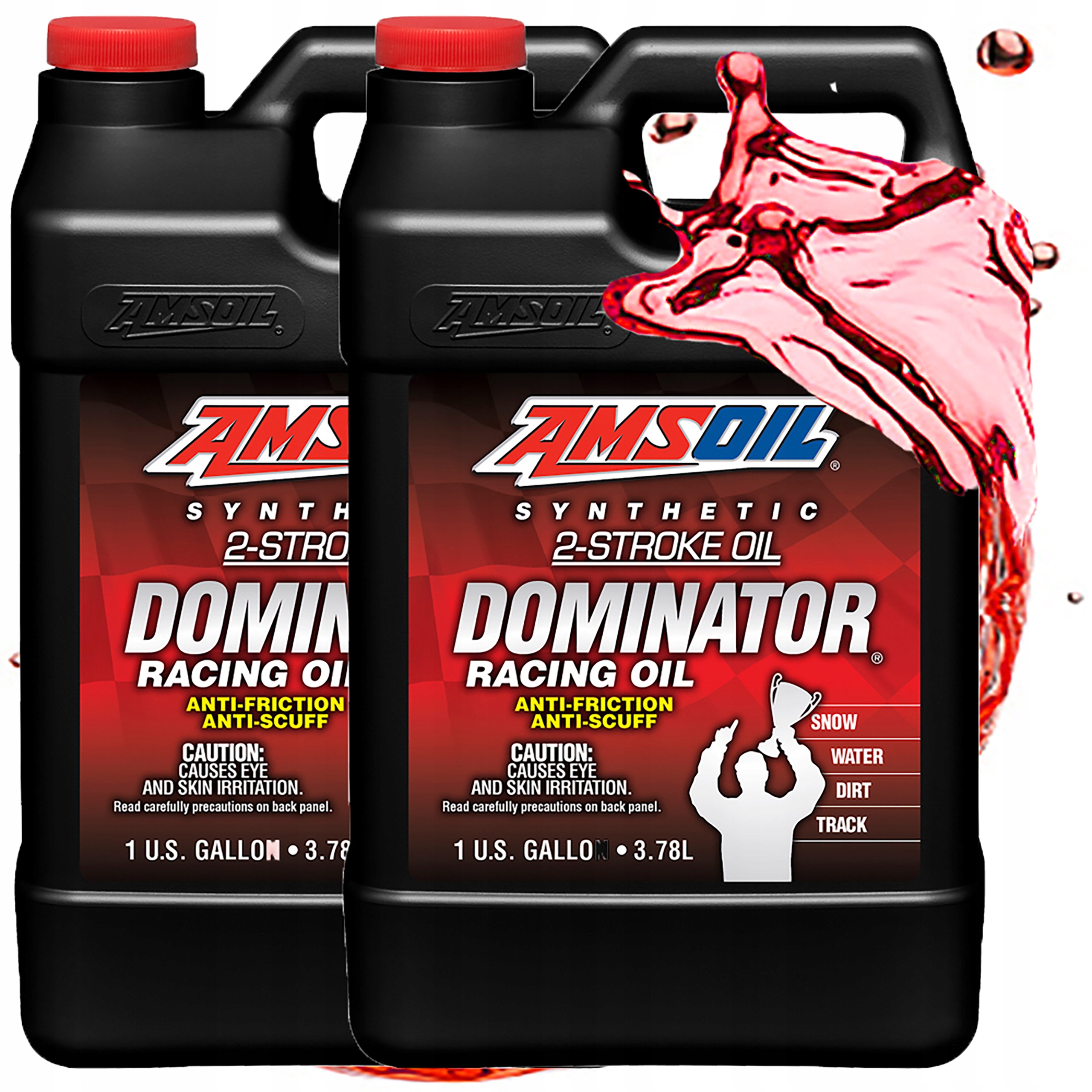 Syntetický Olej Amsoil Dominator Synthetic 2T Racing Oil Chráni Motor Tdr