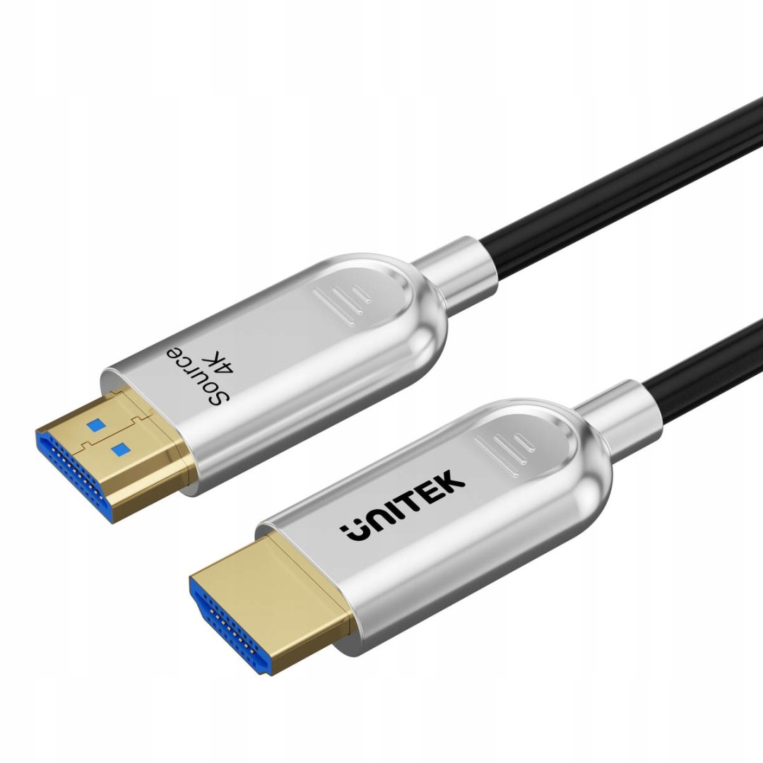 Unitek Kabel optyczny Hdmi 2.0 Aoc 4K 60Hz 50 m