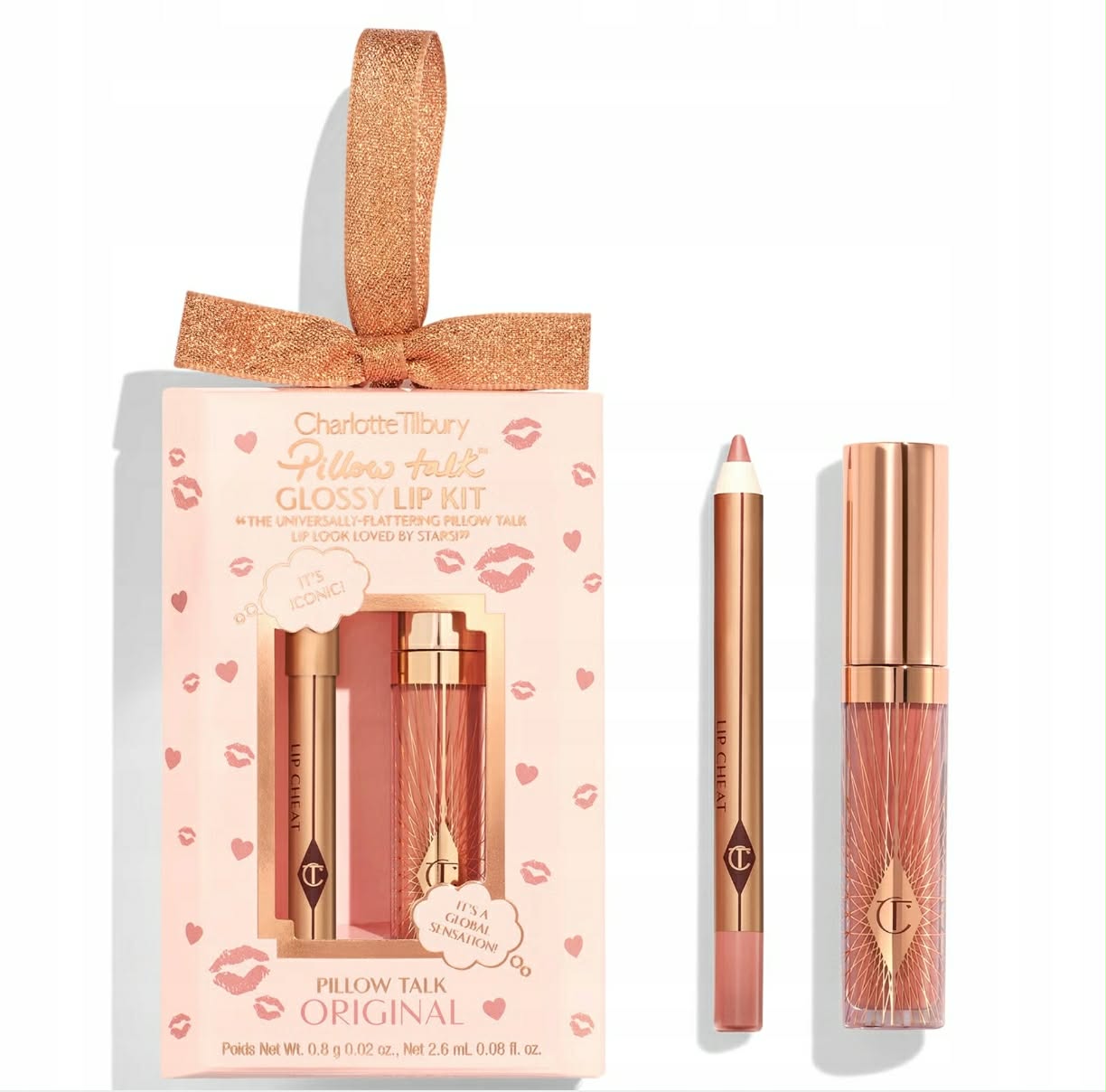 Pillow Talk Glossy Lip Kit odcień Pillow Talk