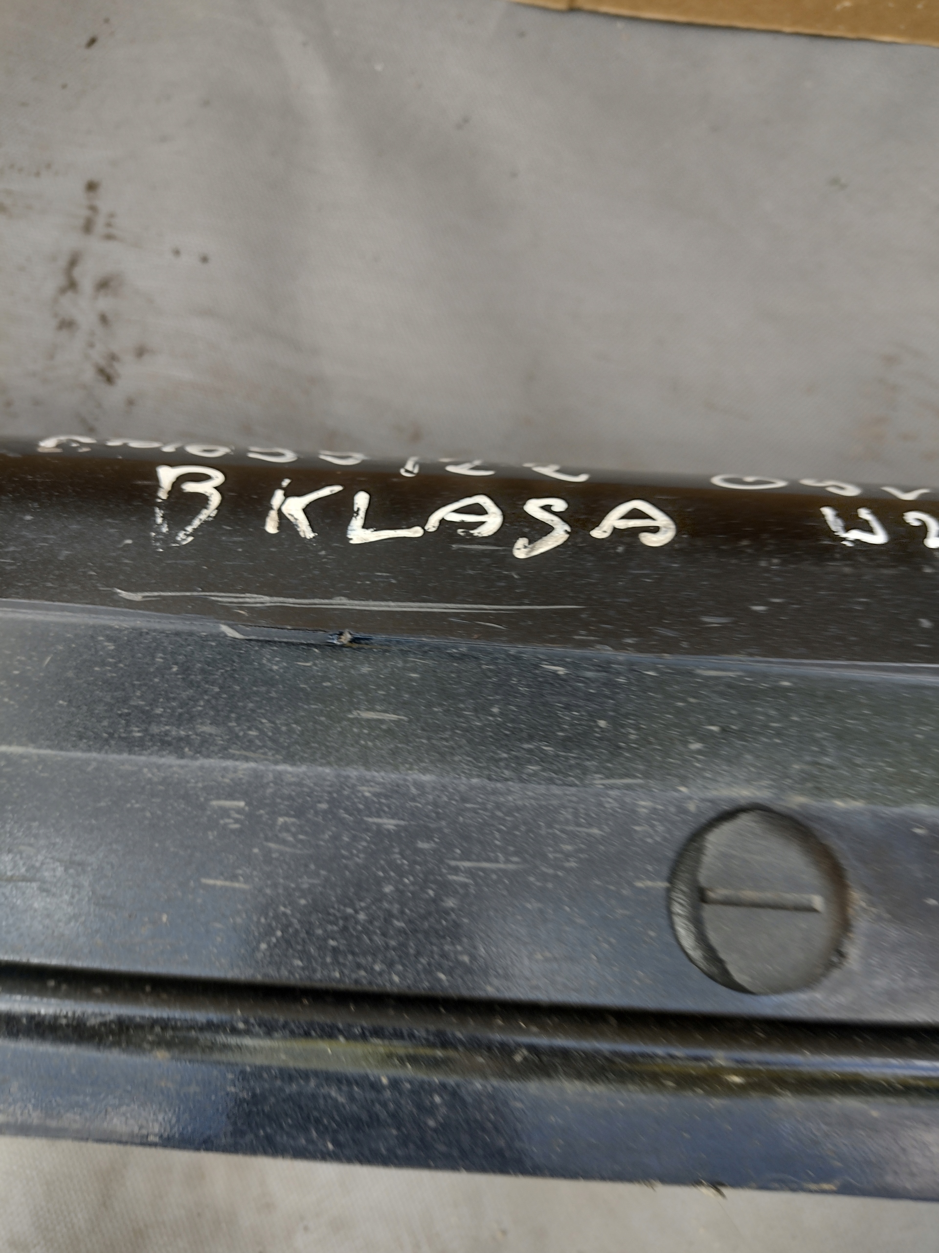 moulding threshold left Mercedes B W245 A1696102108