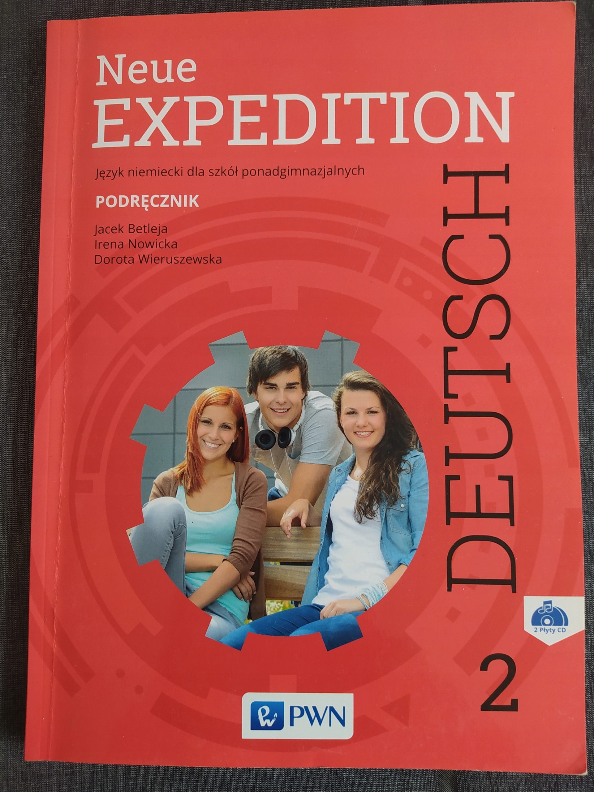 Neue Expedition Deutsch 2 J. Betleja podręcznik j. niemiecki + 2 CD