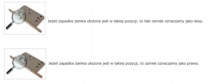 Zamek wpuszczany typ JANIA wkład 72/60 Rodzaj zamka zamek wpuszczany