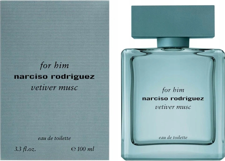 Narciso Rodriguez For Him Vetiver Musc 100ml Edt Woda Toaletowa Męska