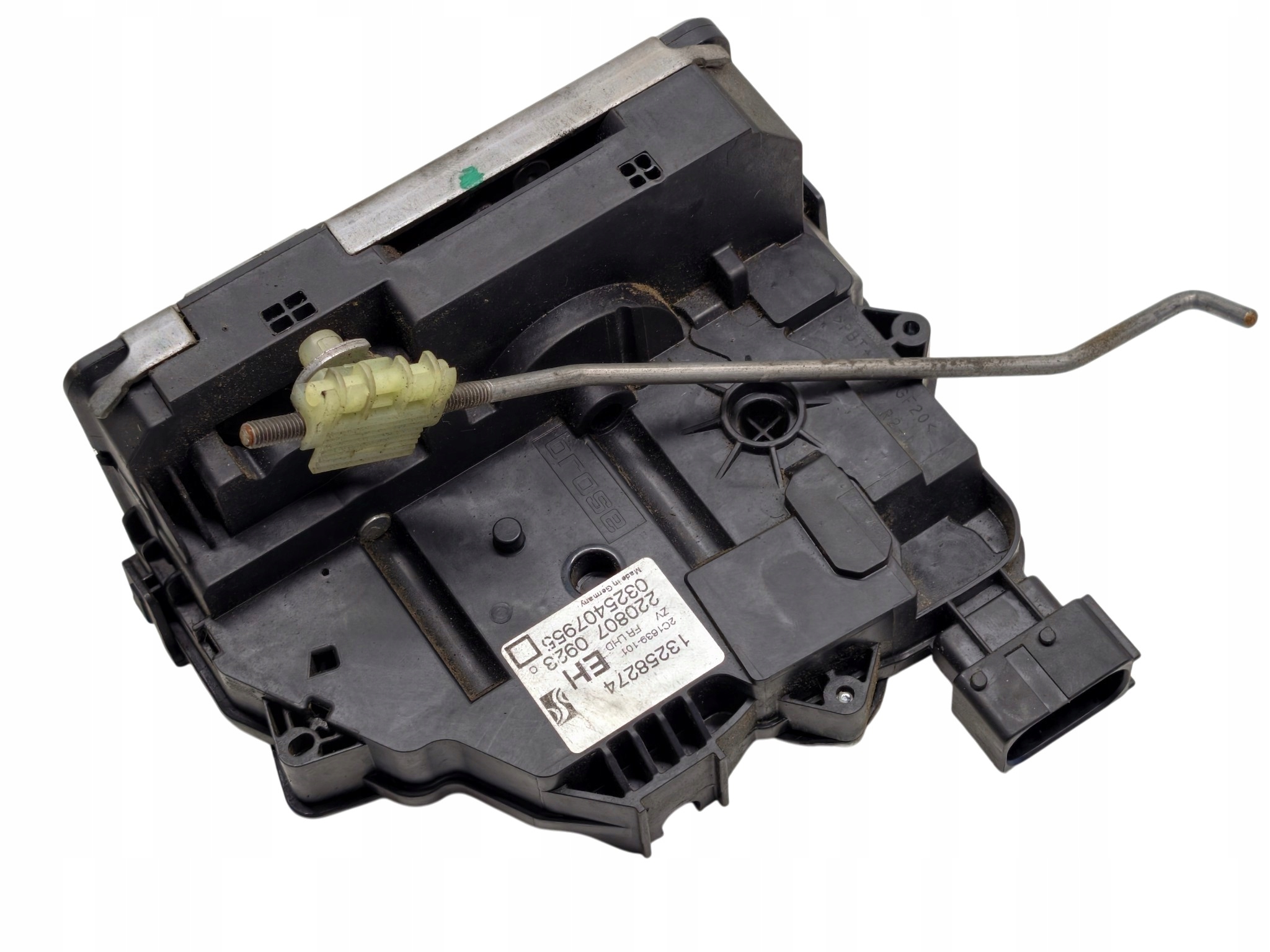 OPEL CORSA D IV lock door right front 6 PIN original 13258274