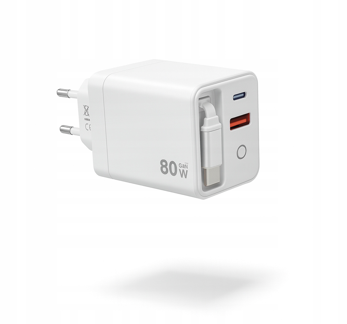 Síťová Nabíječka 80W Iphone Samsung Usb Pdc Kabel Rychlé Nabíjení