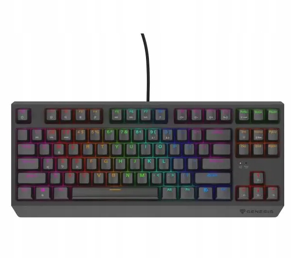 Klawiatura mechaniczna Genesis Thor 230 Tkl Lite Outemu Red Usb Rgb