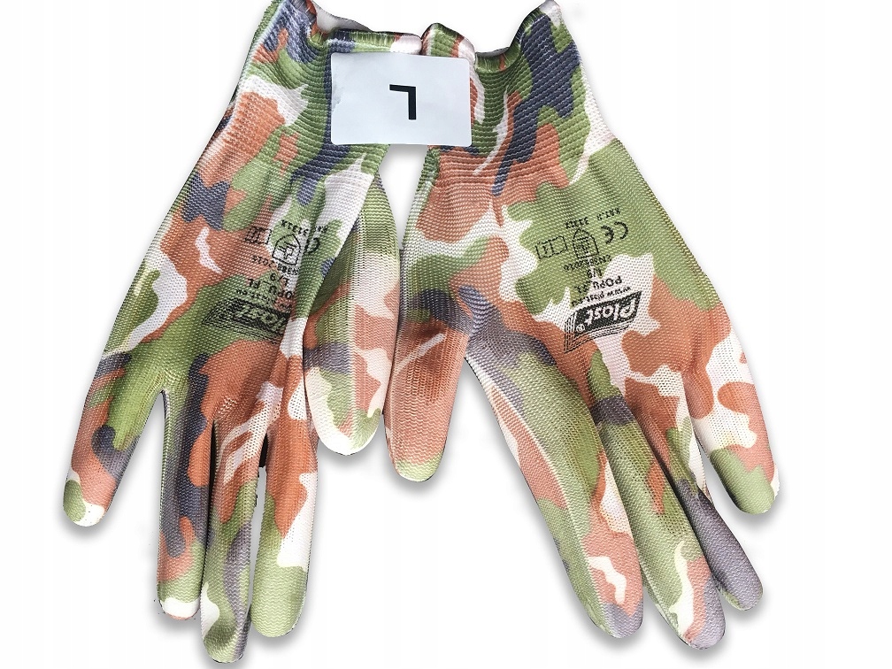 RĘKAWICE ROBOCZE MANUALNE POLIURETAN MORO R9 - L