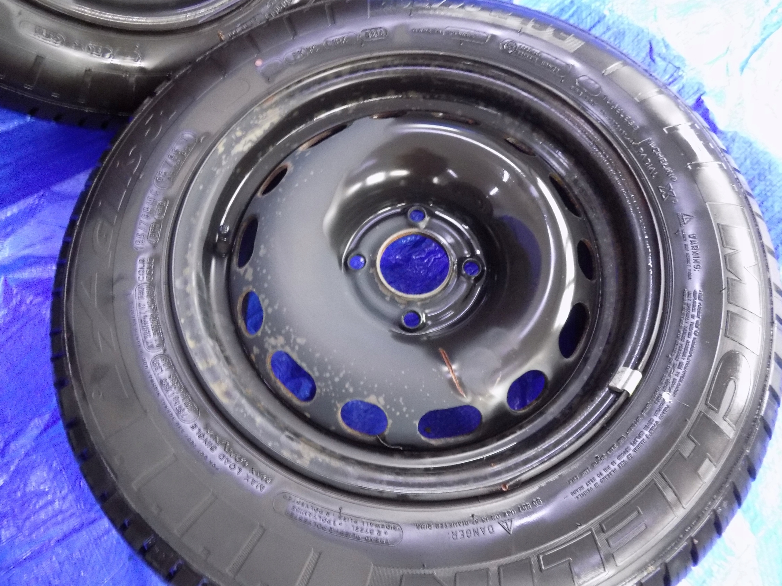 wheels discs tyres PARTNER BERLINGO III 195/70/R15C