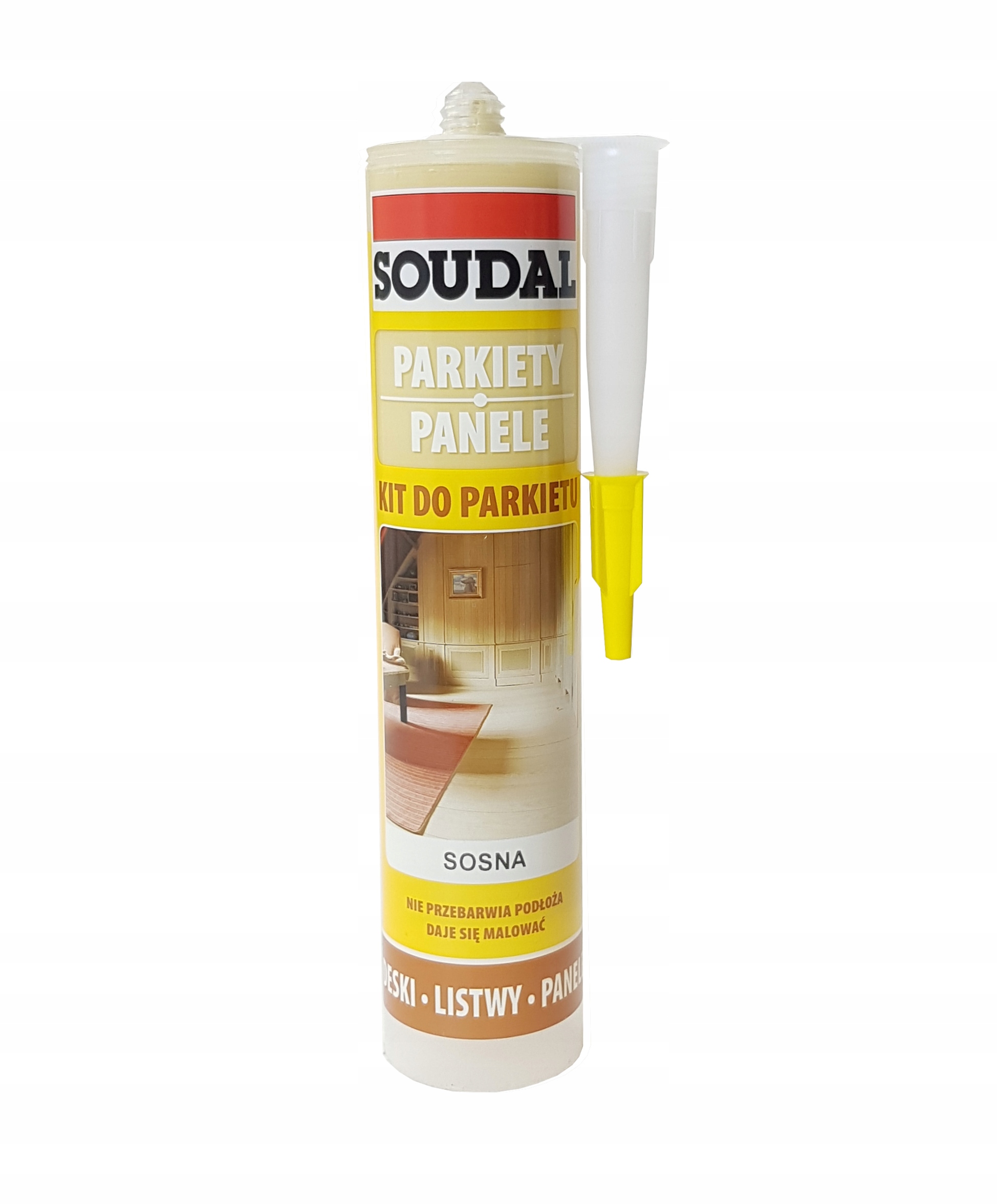 

Soudal Kit Do Parkietów Paneli Drewna Sosna 280ML
