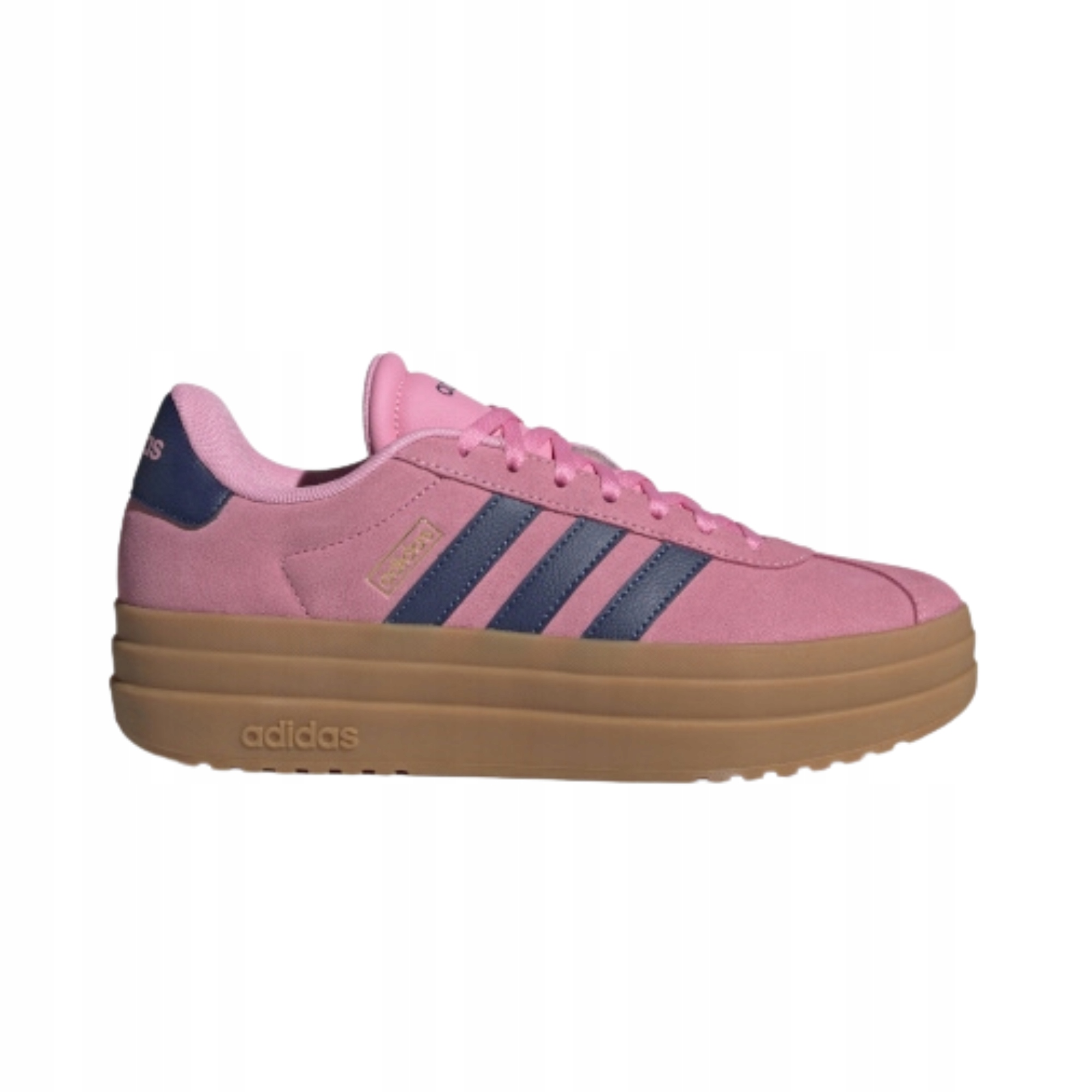 Dámské Sportovní Boty Adidas Vl Court Bold Růžové Nízké Semišové 38