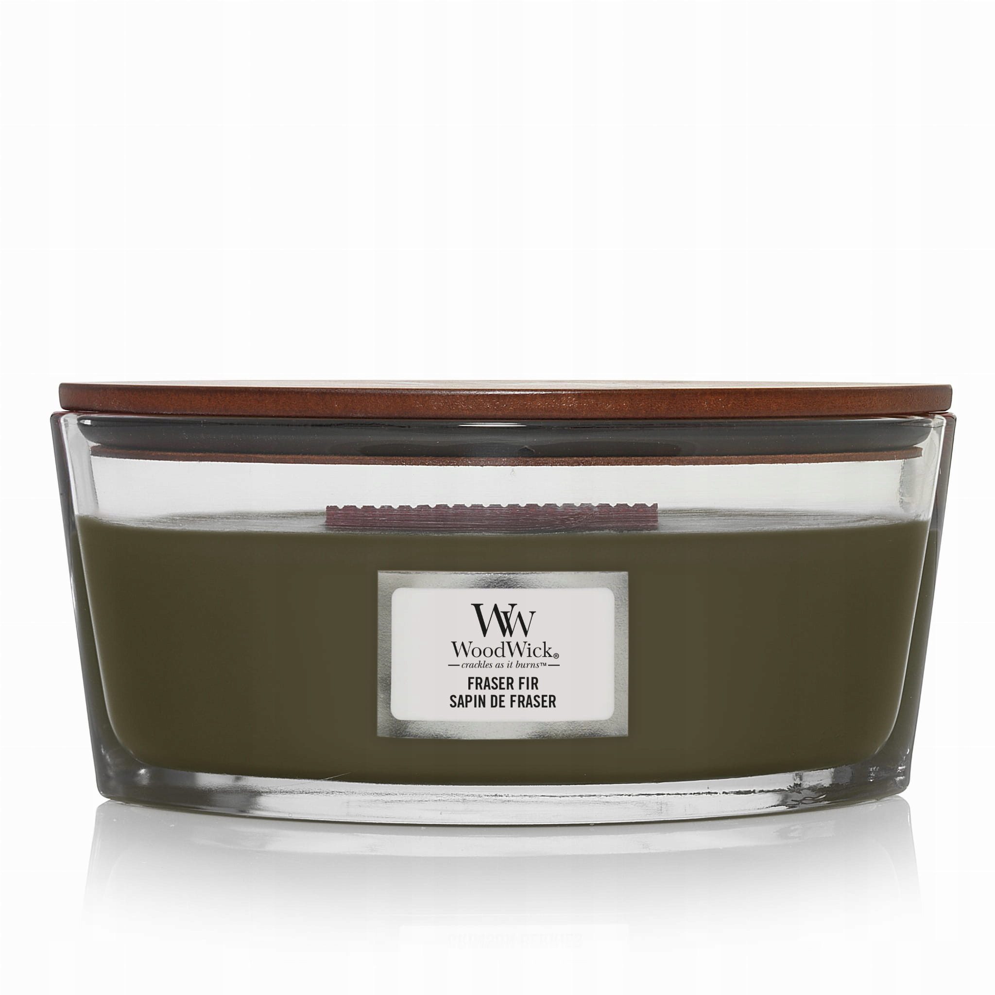 Vonná svíčka elipsa WoodWick Fraser Fir