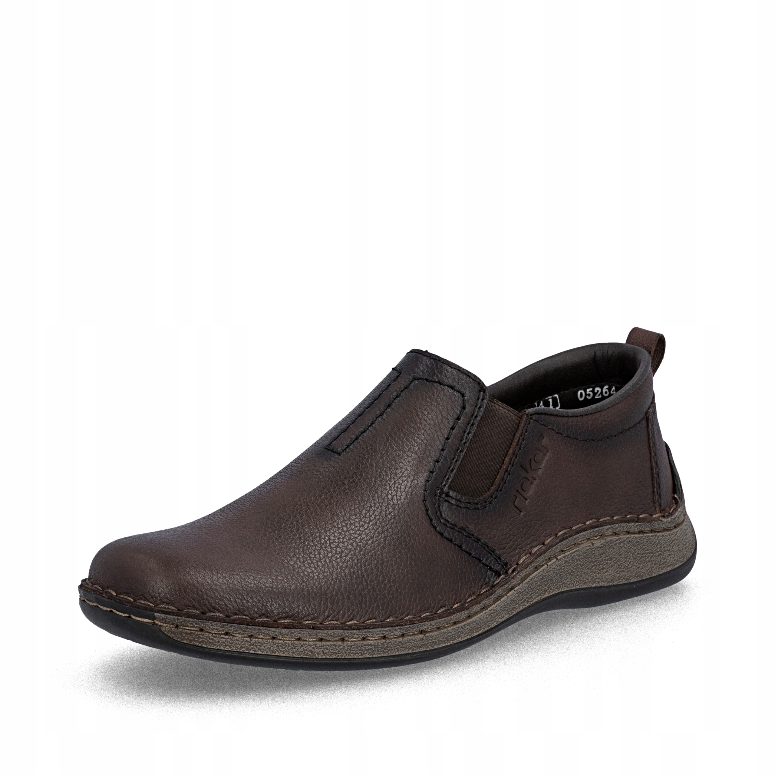 Rieker Antistress Pánské Kožené Polobotky Hnědé 05264-26 vel. 44