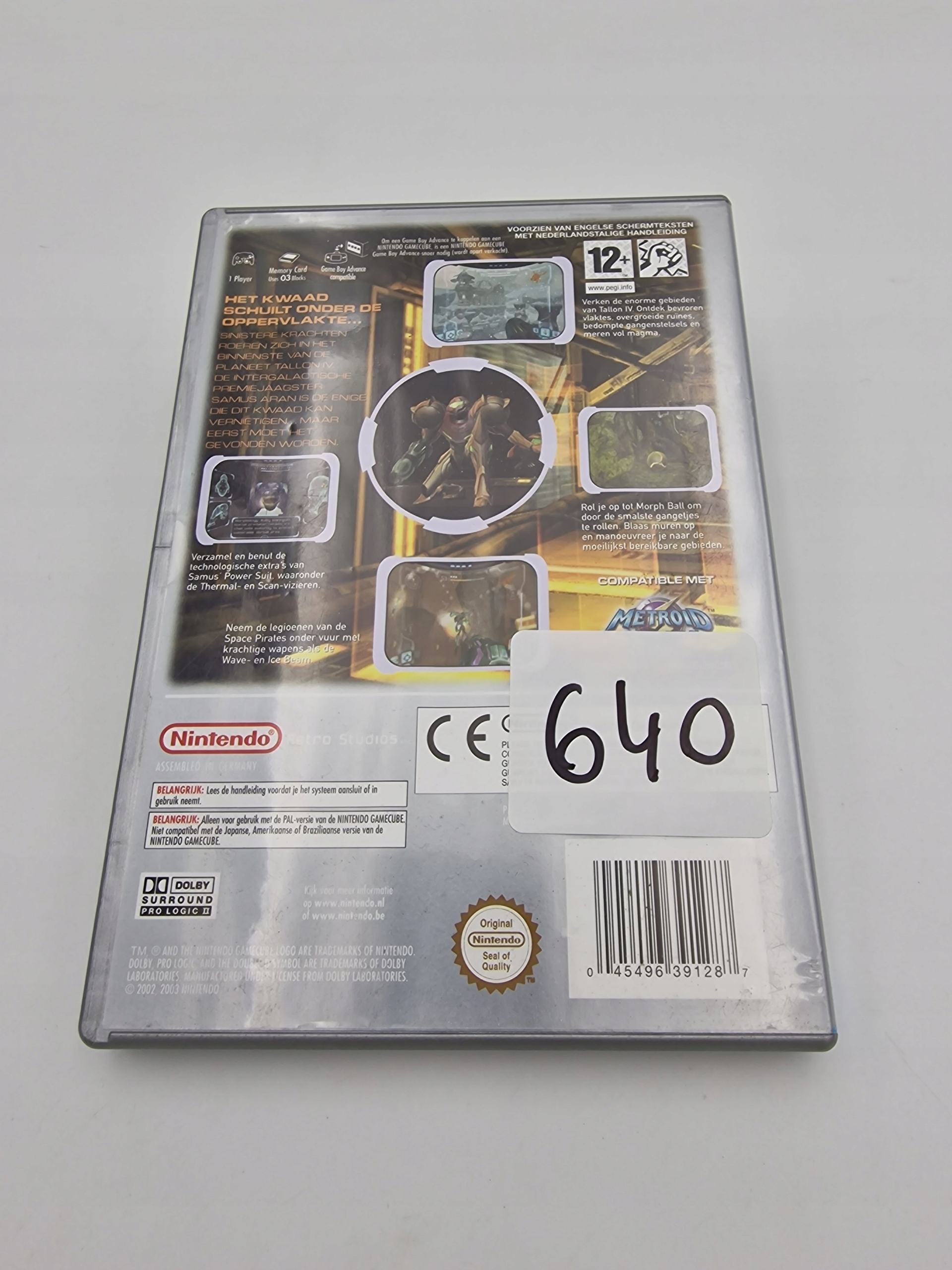 NINTENDO GAMECUBE METROID PRIME Platforma Nintendo GameCube