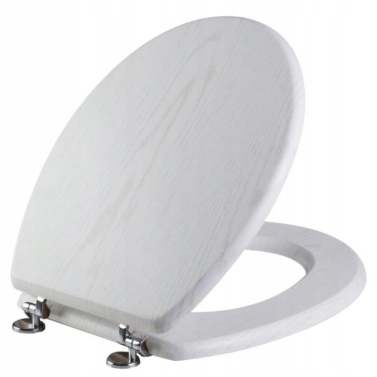 Wc sedátko Bisk Mdf bílé dřevo