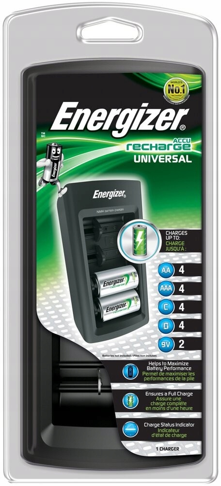 Ładowarka Do Akumulatorów Energizer R3 R6 R14 R20 9V
