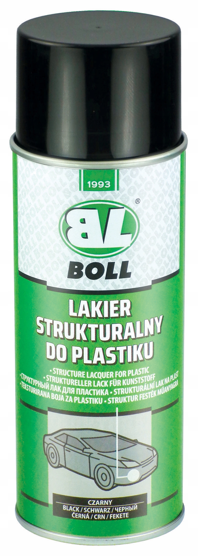 

Boll Lakier Strukturalny Do Plastiku Spray Czarny