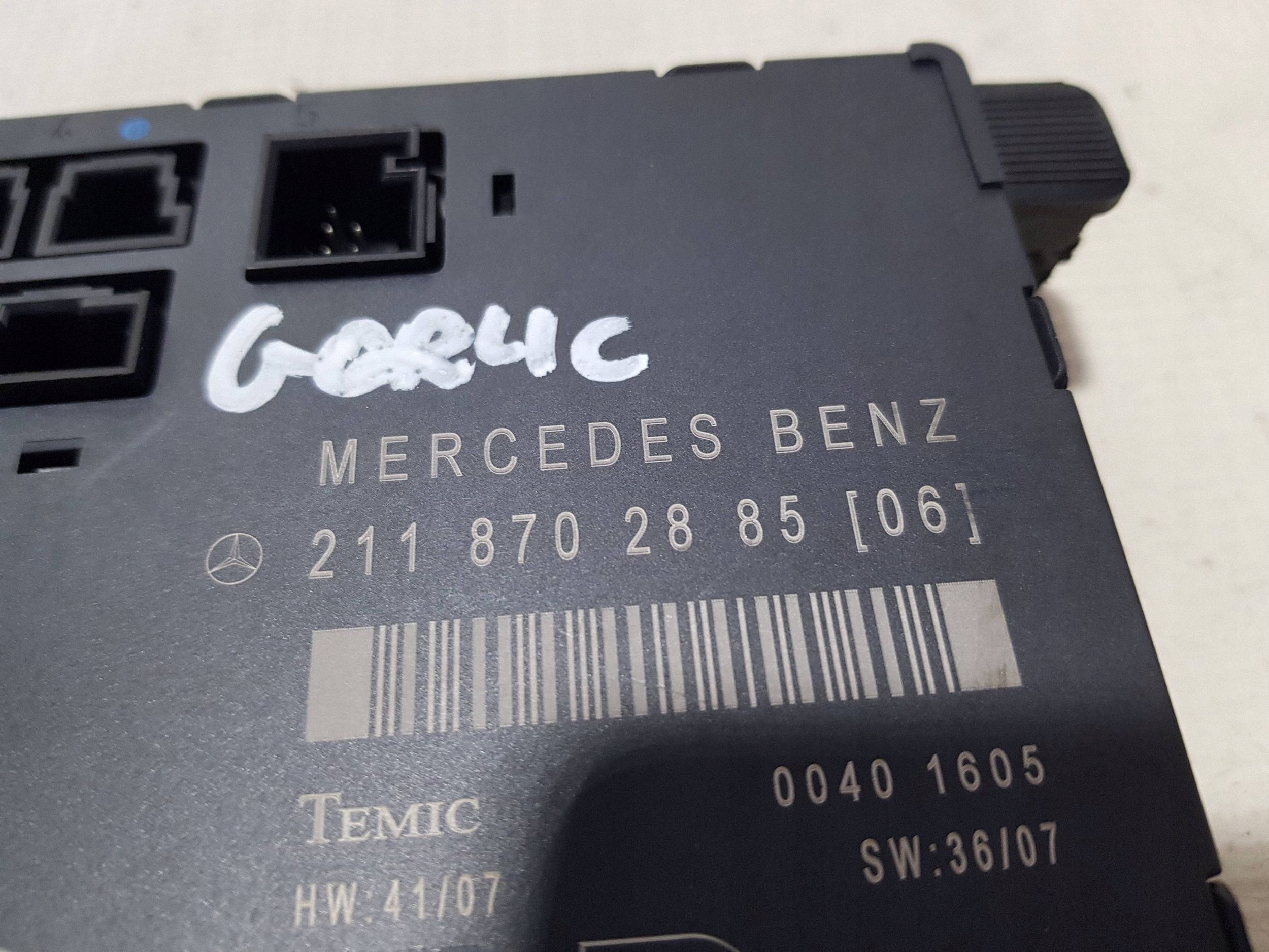 MERCEDES E W211 module door right front 2118702885