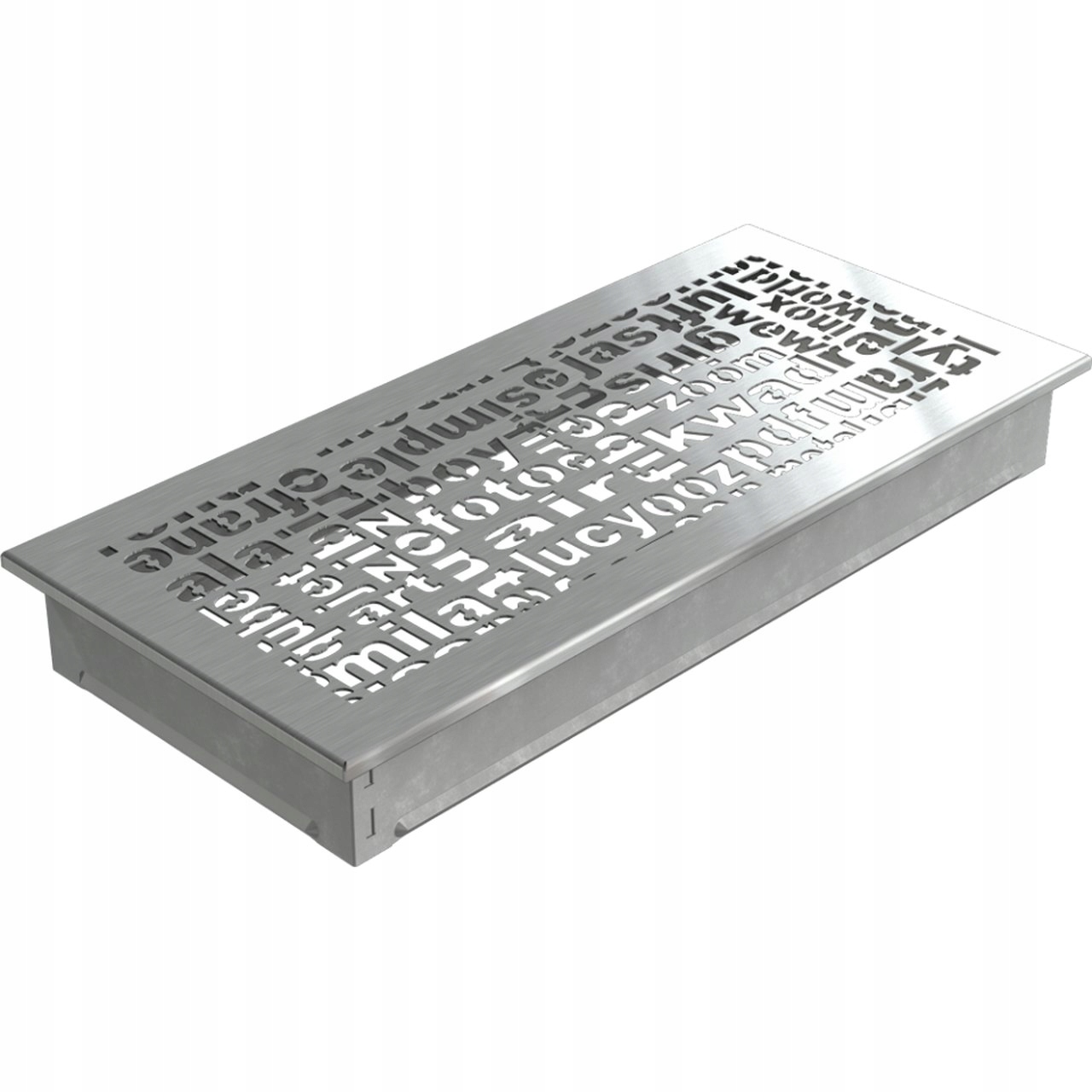 Ventilační mřížka do krbu Abc 17x37 broušená