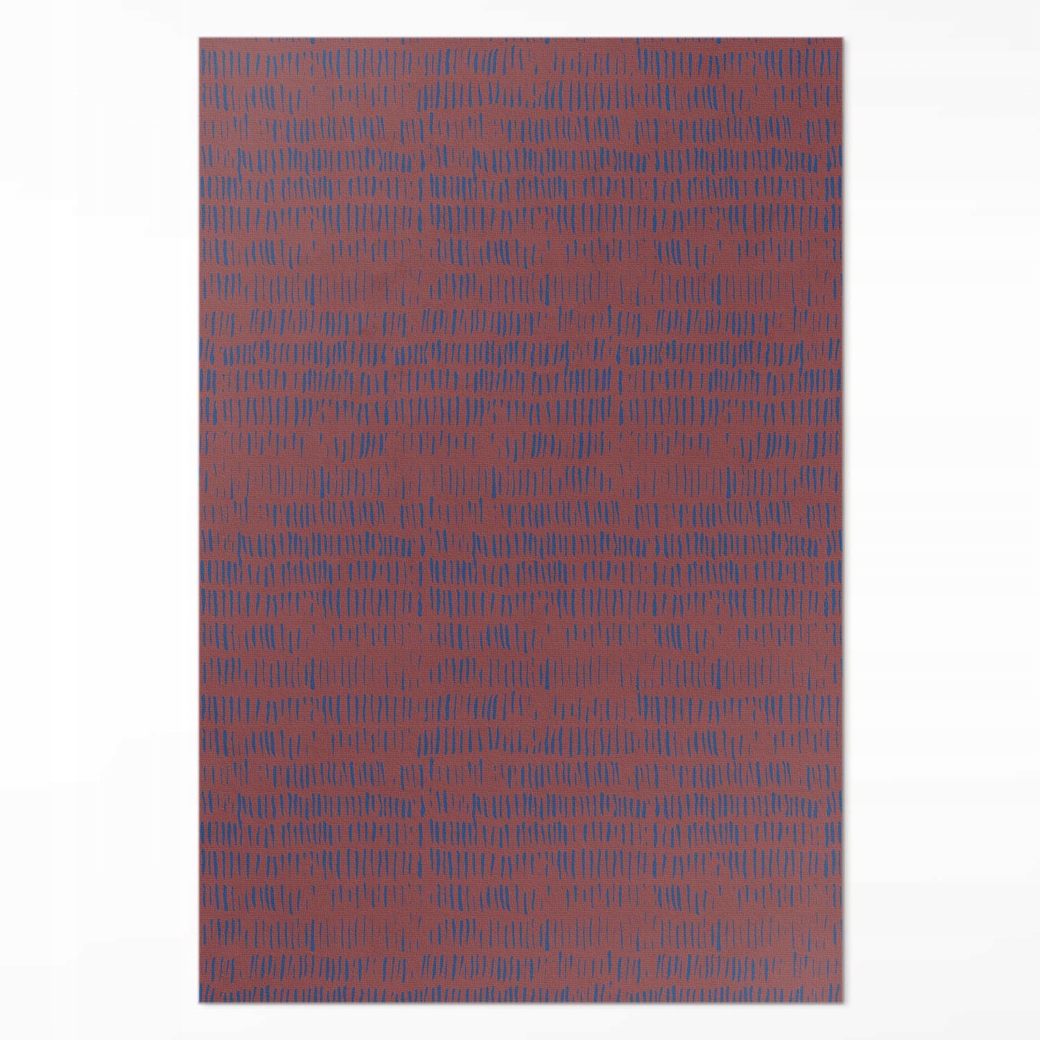 Koberec Vinyl do bytu Kobercová vazba imitace tkaniny boho 100 x 150 cm