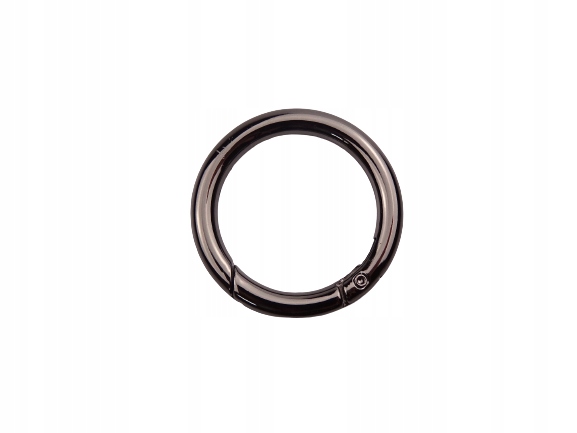 

Kółko metalowe otwierane 34mm Szekla Ciemny Nikiel