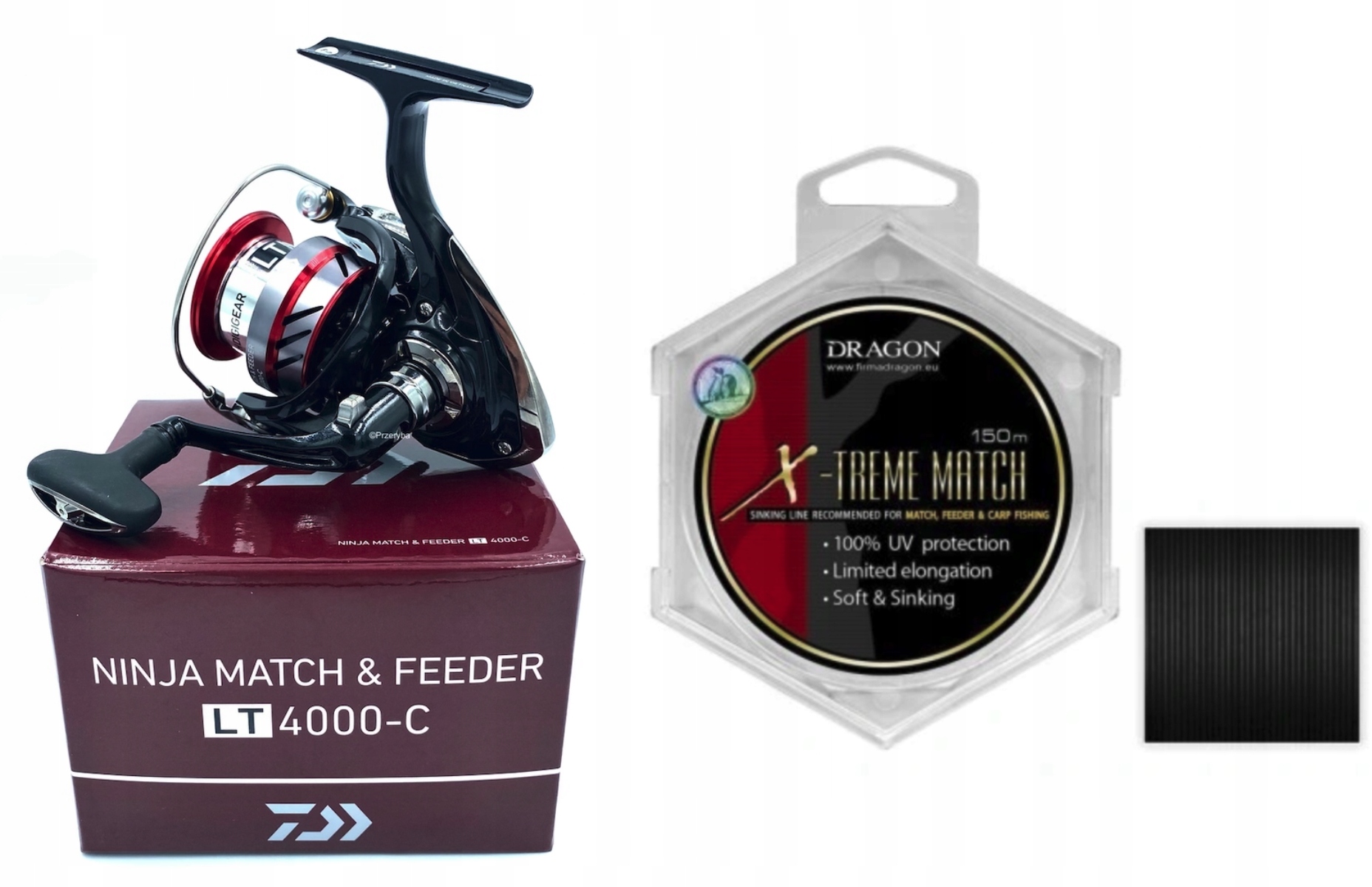 Daiwa Ninja Lt 4000 Match Feeder Żyłka 0,22MM