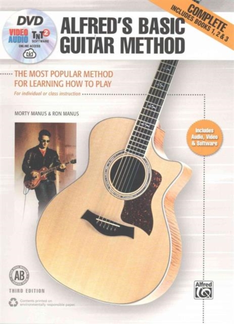 ALFREDS BASIC GUITAR METHOD 3RD EDITION MORTY MANUS