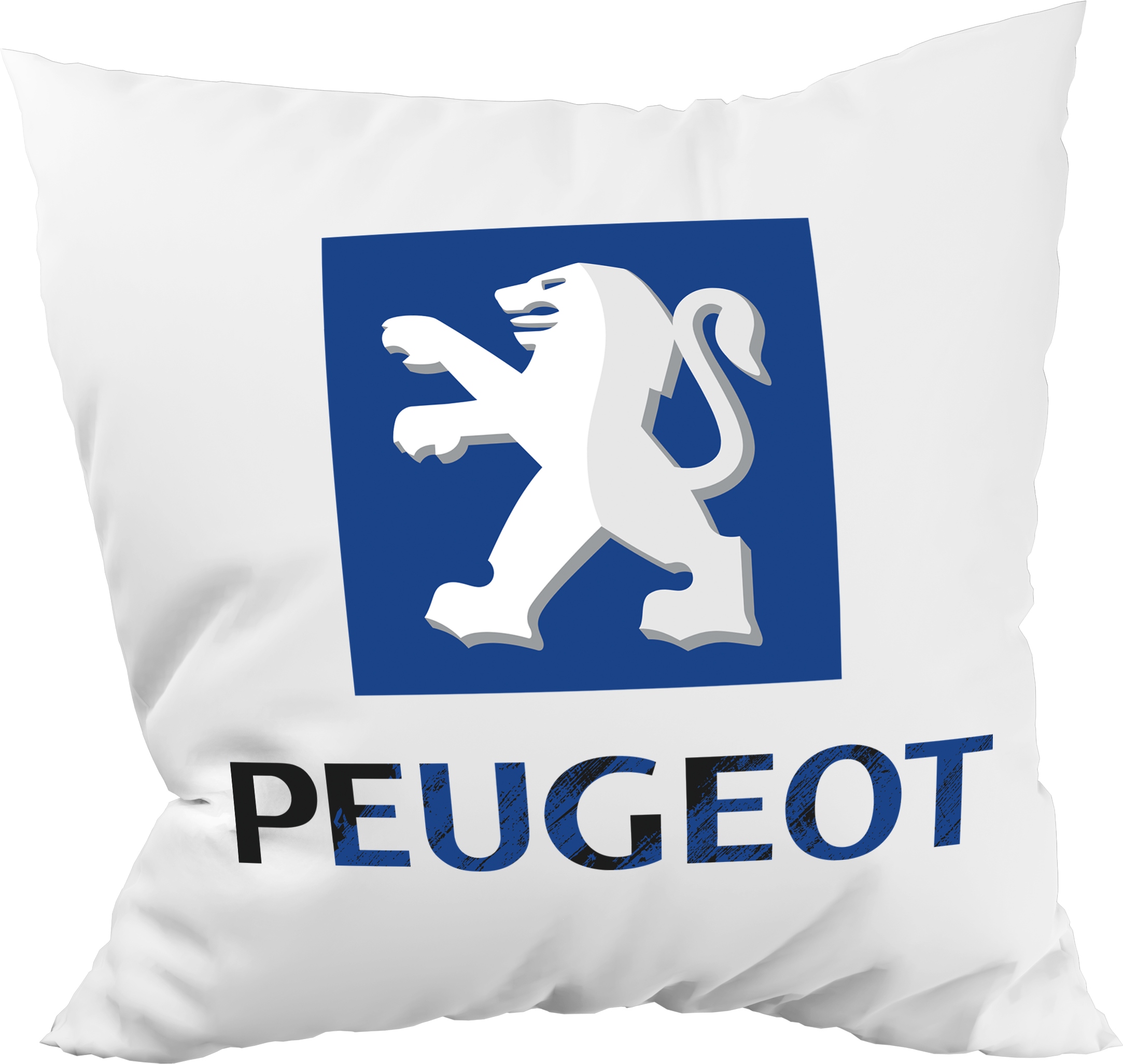 Poduszka 40x40 Peugeot Logo Dla Fana Marki Motyw